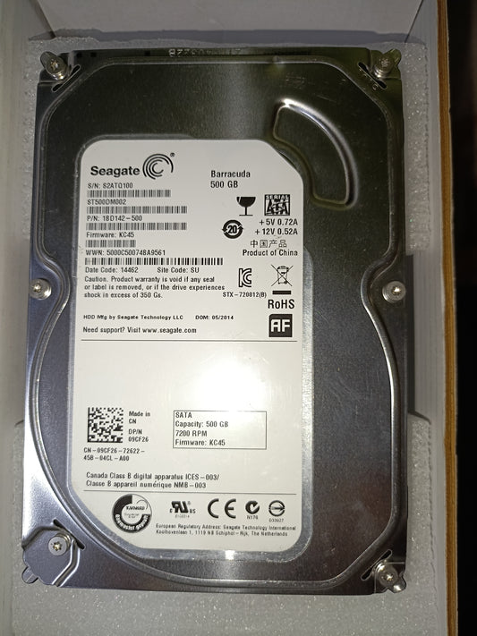 SEAGATE 500GB INTERNAL HDD